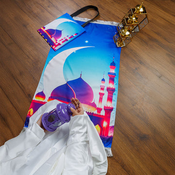 سجادة صلاة + شنطة توت باج - BG-PM651