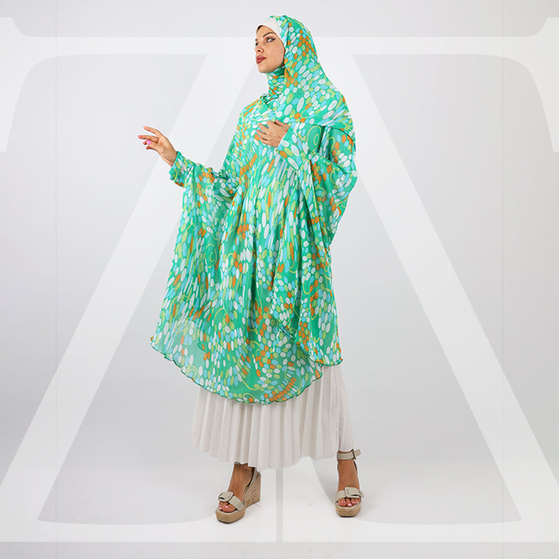 طرحة صلاة شيفون  - KHM534