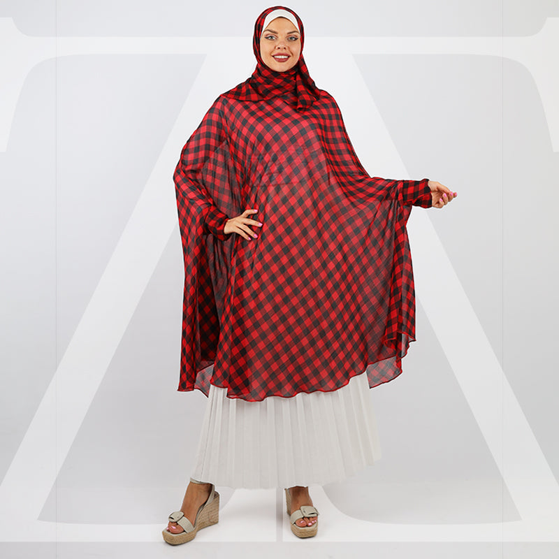 طرحة صلاة شيفون  - KHM517