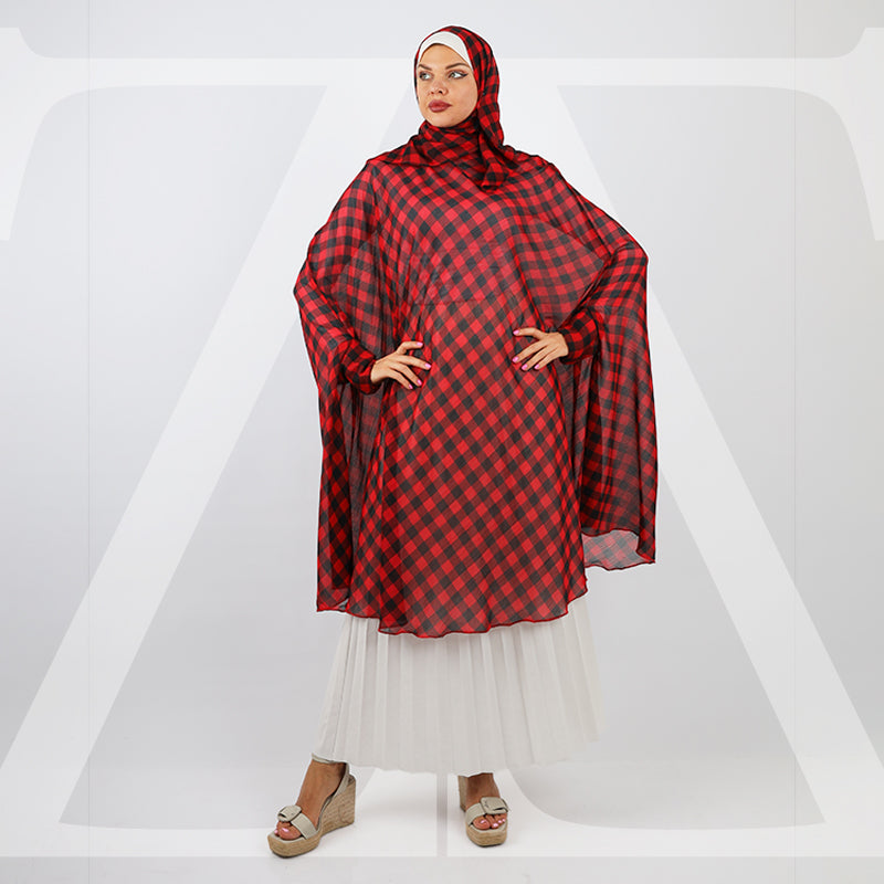 طرحة صلاة شيفون  - KHM517