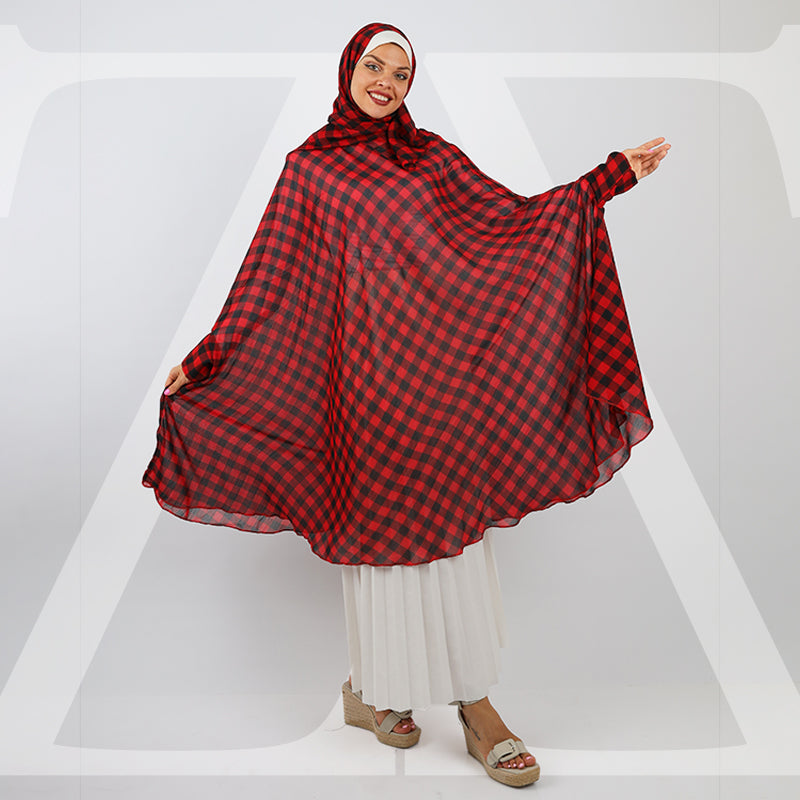 طرحة صلاة شيفون  - KHM517