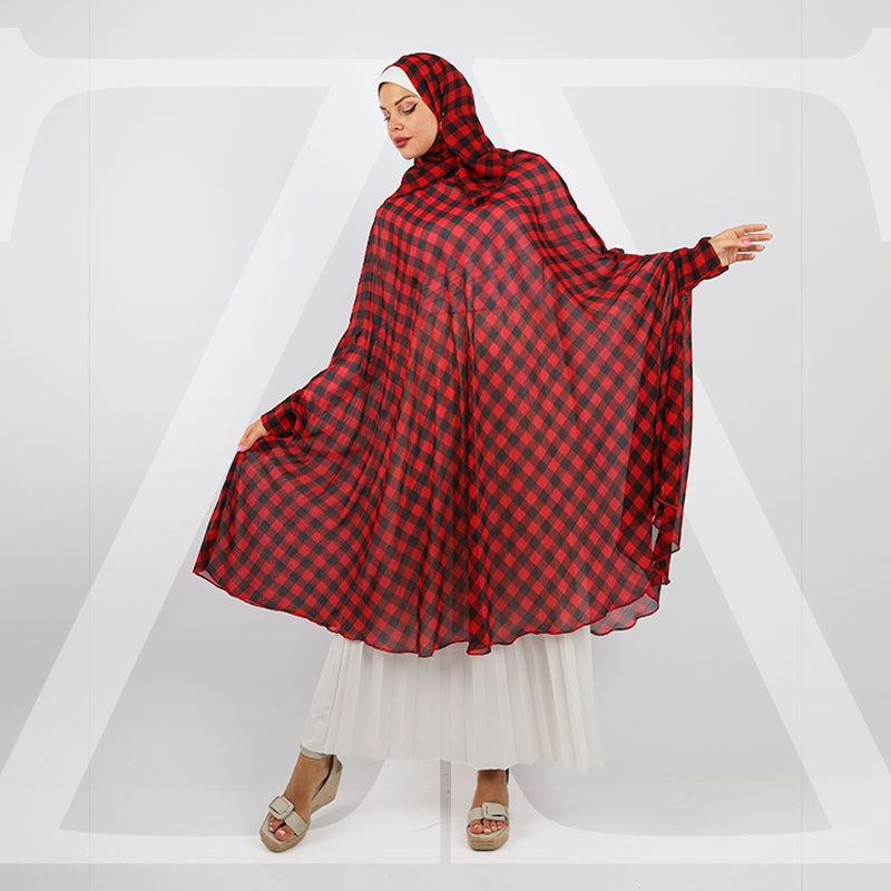 طرحة صلاة شيفون  - KHM517