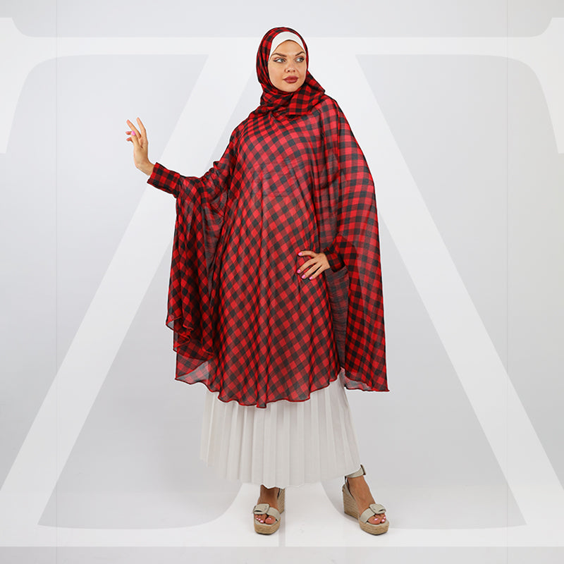 طرحة صلاة شيفون  - KHM517