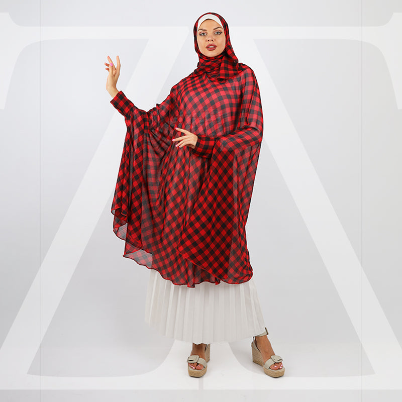 طرحة صلاة شيفون  - KHM517