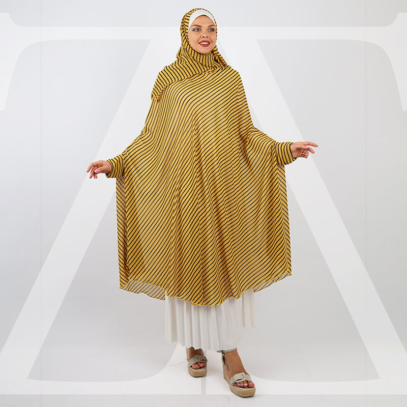 طرحة صلاة شيفون  - KHM524