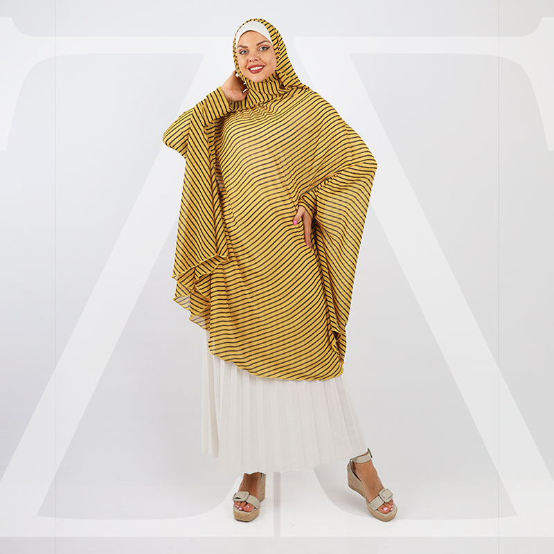 طرحة صلاة شيفون  - KHM524