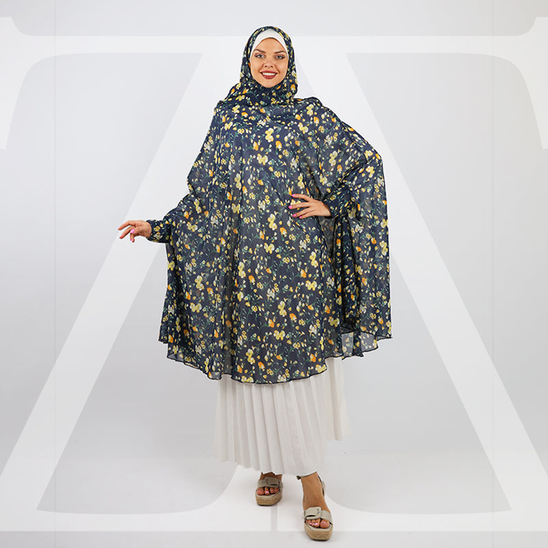 طرحة صلاة شيفون  - KHM521