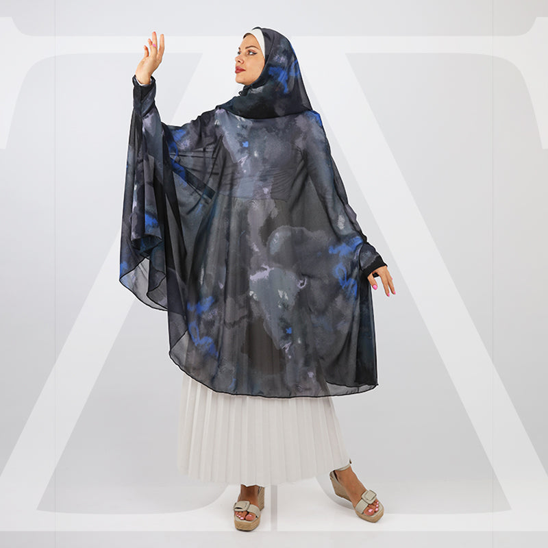 طرحة صلاة شيفون  - KHM531