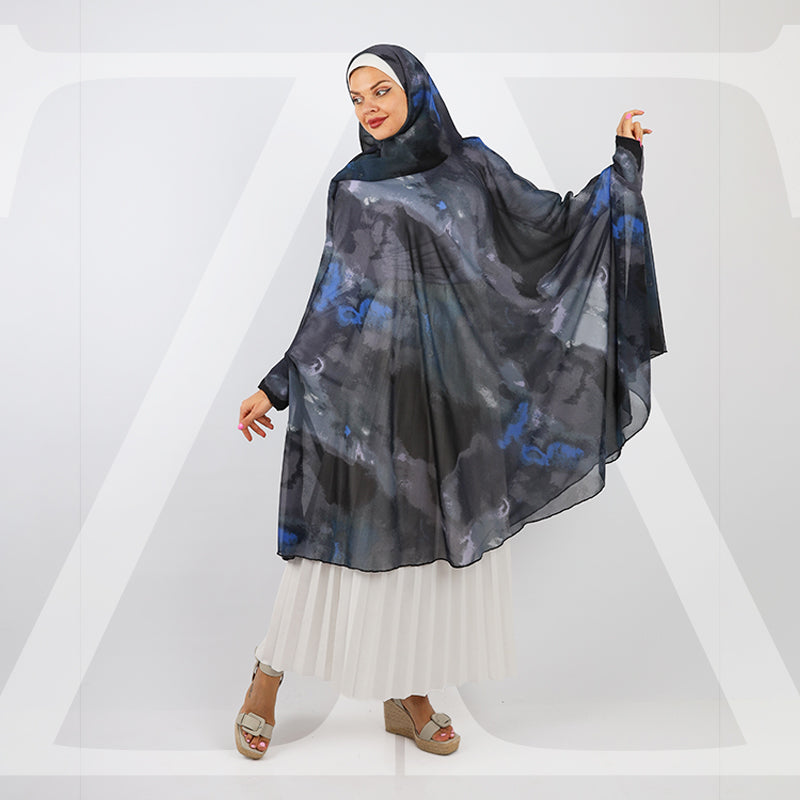 طرحة صلاة شيفون  - KHM531