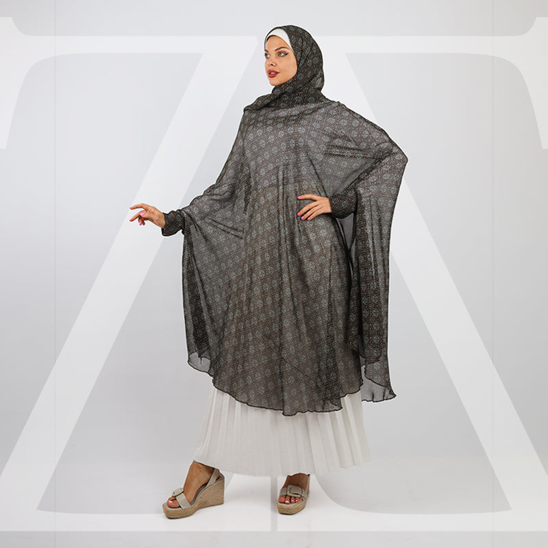 طرحة صلاة شيفون  - KHM528