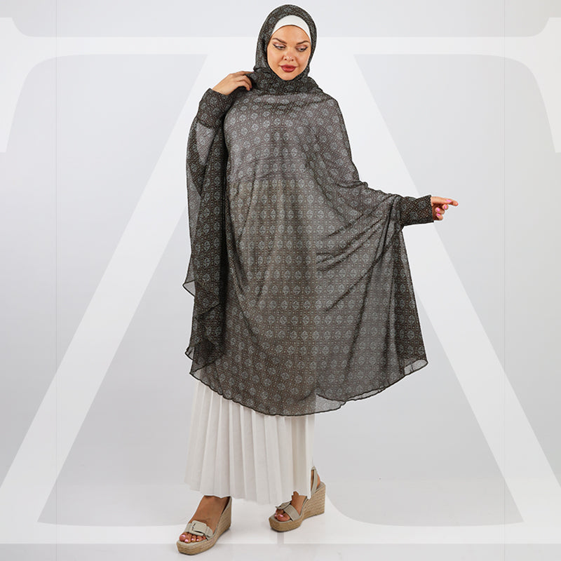 طرحة صلاة شيفون  - KHM528