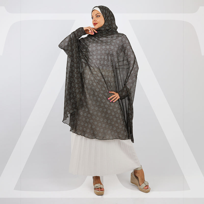 طرحة صلاة شيفون  - KHM528