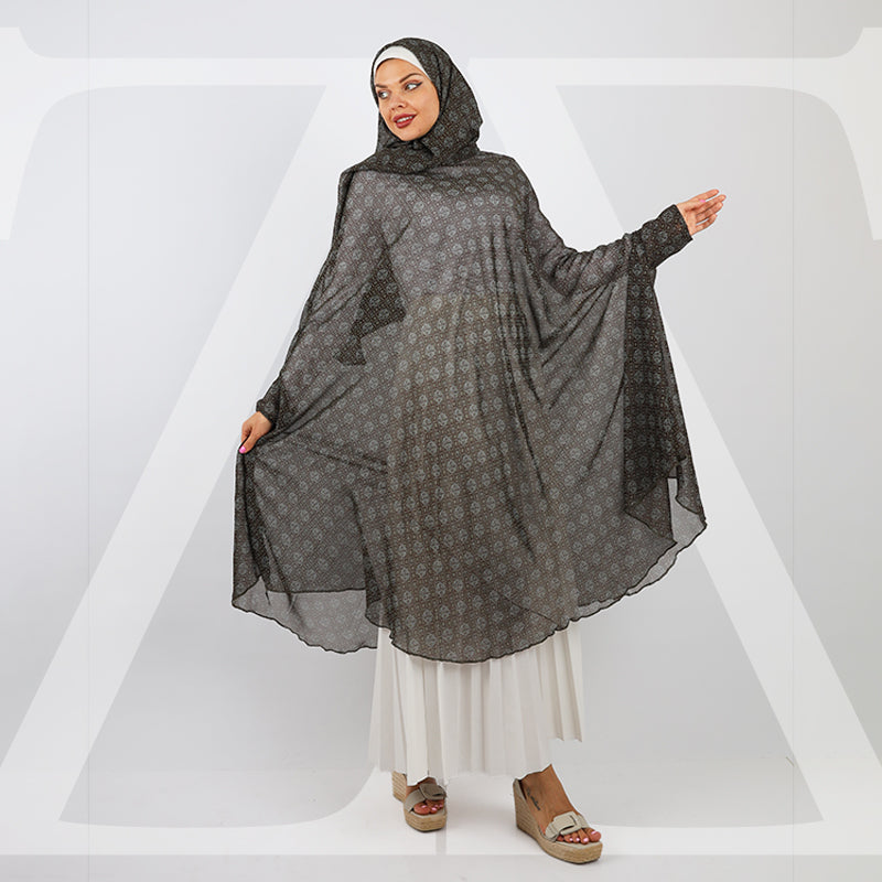 طرحة صلاة شيفون  - KHM528