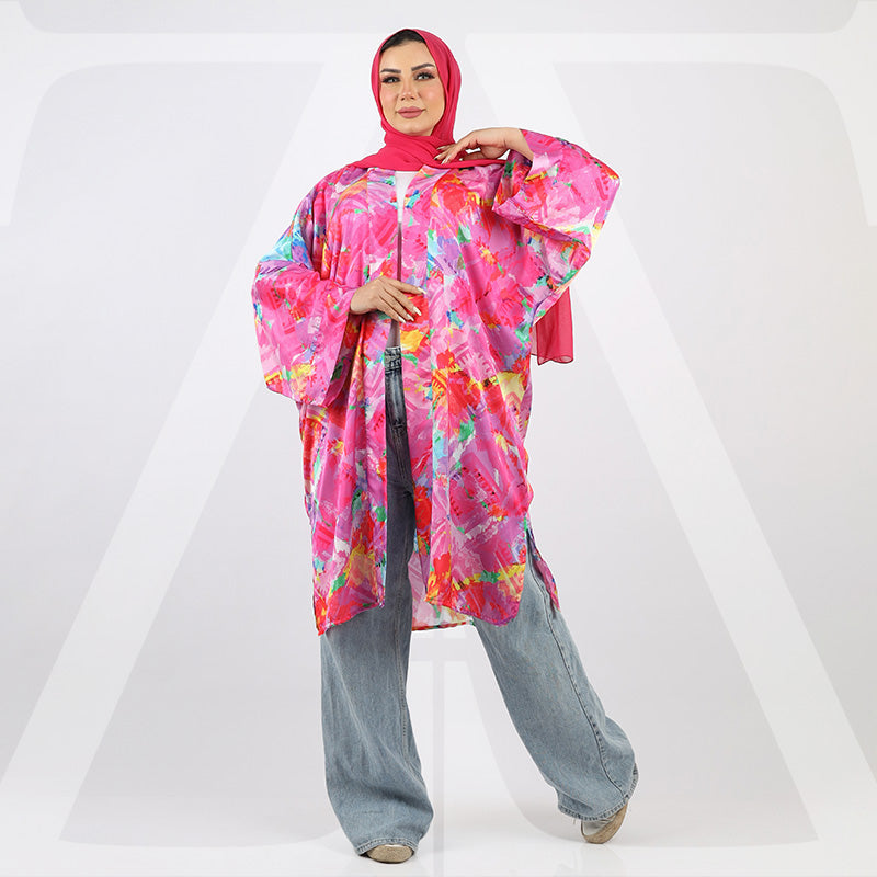 كارديجان حرير ستان طباعة ديجيتال-pon00005