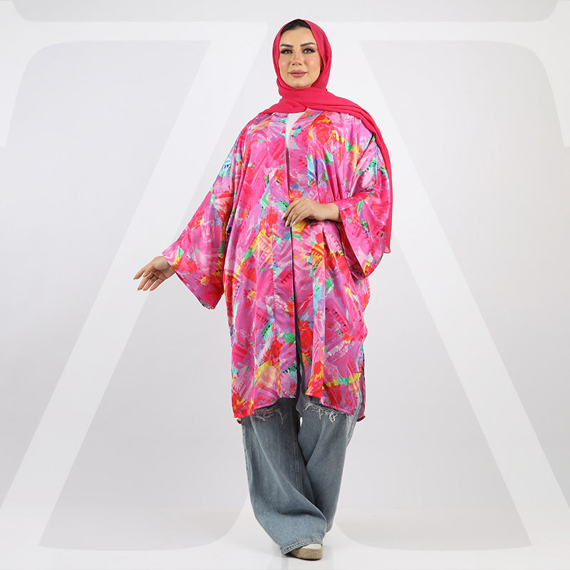 كارديجان حرير ستان طباعة ديجيتال-pon00005