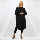 بلوزةاوفر سايز ألوان سادة-BLSY501
