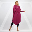 بلوزة اوفر سايز ألوان سادة-BLSY504