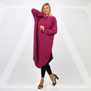 بلوزة اوفر سايز ألوان سادة-BLSY504