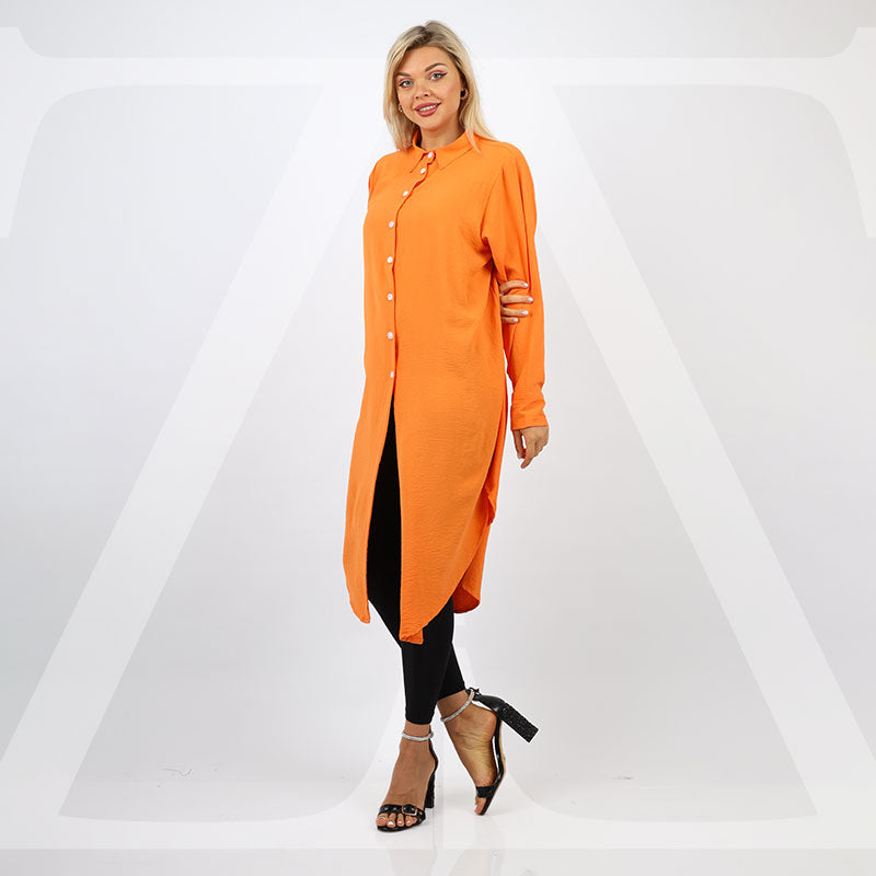 بلوزة اوفر سايز ألوان سادة-BLSY506
