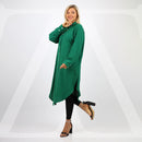 بلوزة اوفر سايز ألوان سادة-BLSY508