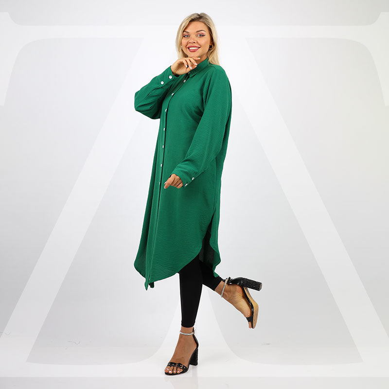 بلوزة اوفر سايز ألوان سادة-BLSY508