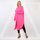 بلوزة اوفر سايز ألوان سادة-BLSY509