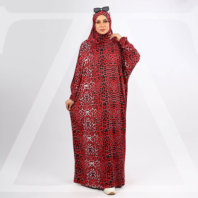 إسدال جيرسيه ليكرا قطعه واحده تلبيسة(ملحفه)-MLZ5517