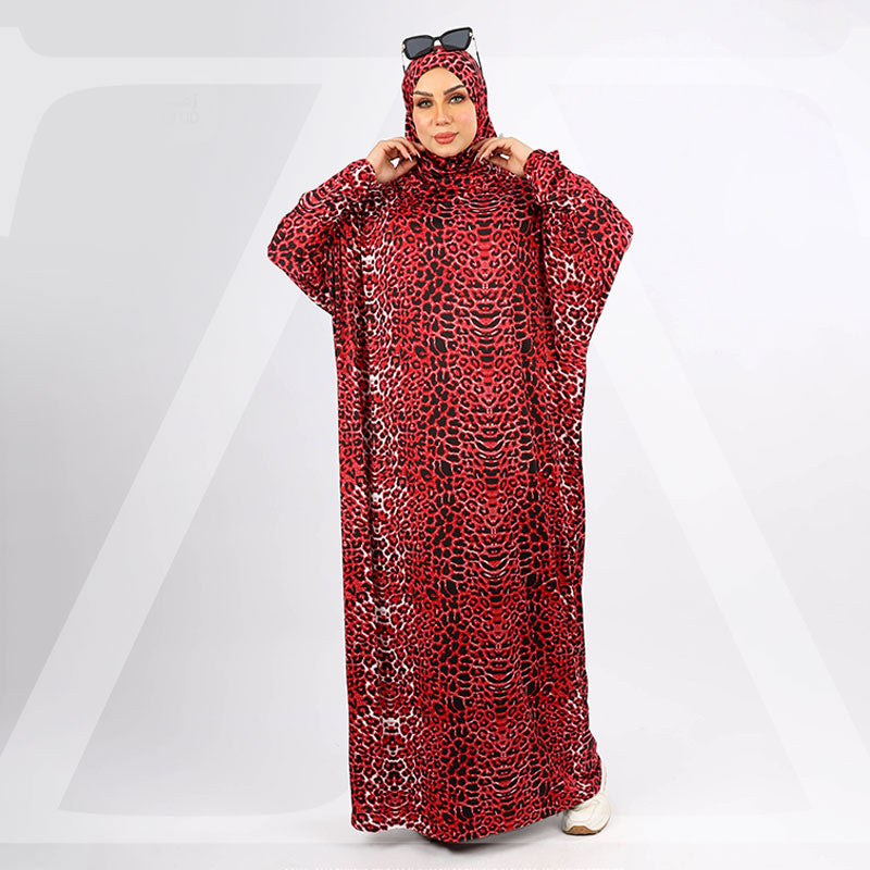 إسدال جيرسيه ليكرا قطعه واحده تلبيسة(ملحفه)-MLZ5517
