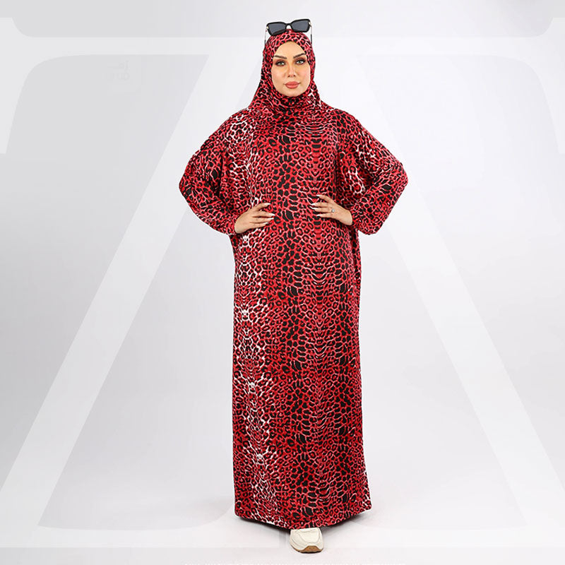 إسدال جيرسيه ليكرا قطعه واحده تلبيسة(ملحفه)-MLZ5517
