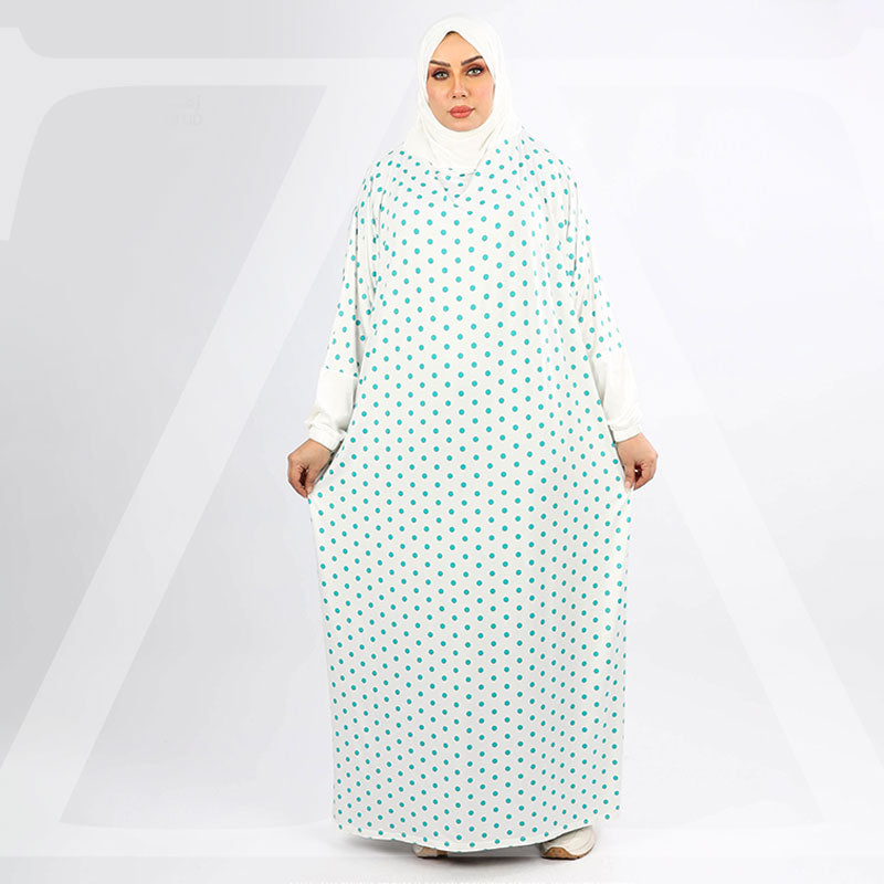 إسدال جيرسيه ليكرا قطعه واحده تلبيسة(ملحفه)-MLZ5514
