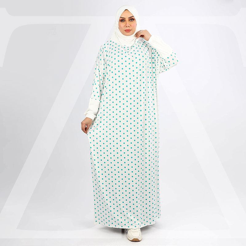 إسدال جيرسيه ليكرا قطعه واحده تلبيسة(ملحفه)-MLZ5514