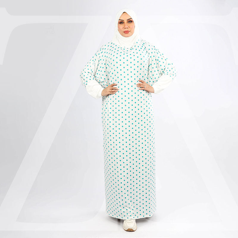 إسدال جيرسيه ليكرا قطعه واحده تلبيسة(ملحفه)-MLZ5514