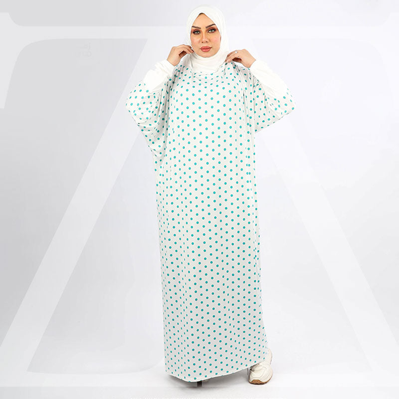 إسدال جيرسيه ليكرا قطعه واحده تلبيسة(ملحفه)-MLZ5514