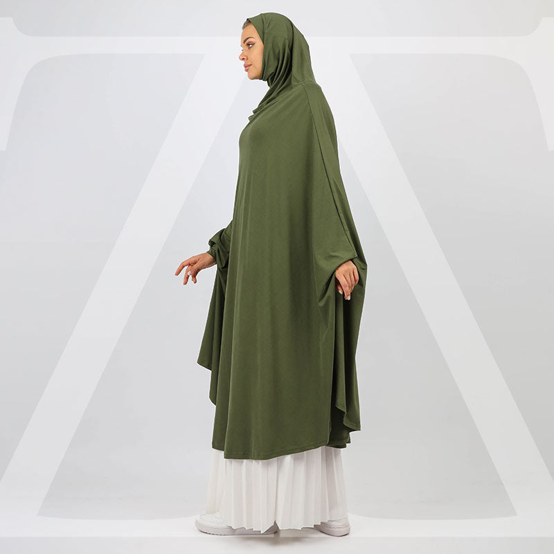 خمار سوفت قطن زمرد -KMK816