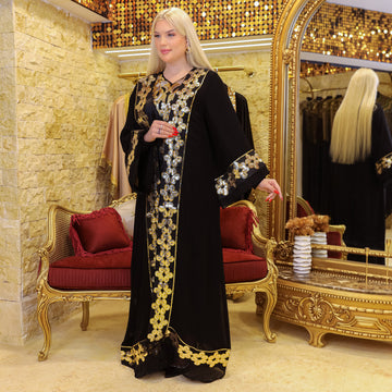 تكشيطة مغربية قطعتين تطريز - TAMSF102