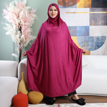 خمار سعودي سادة  - KHM1014