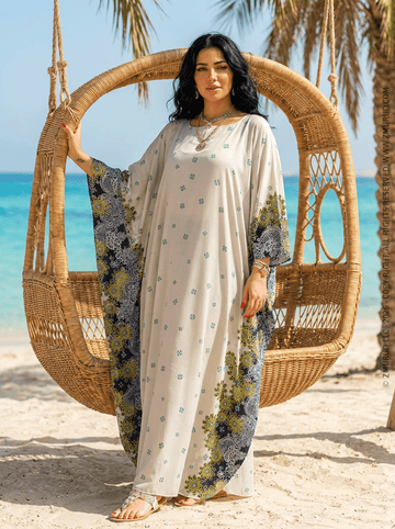 عباية سوفت فراشة  - AFST601