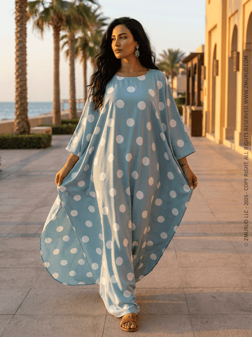 عباية سوفت فراشة  - AFST610