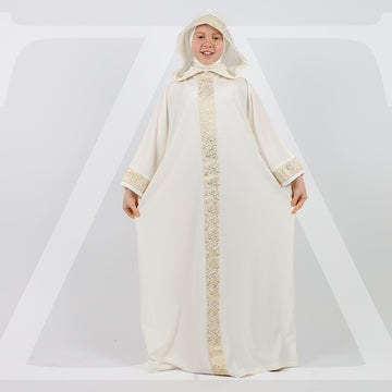 إسدال مغربي كابيشو بناتى أطفال - AW201