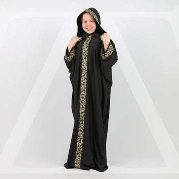 إسدال مغربي كابيشو بناتى أطفال - AW204