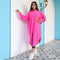 بلوزة اوفر سايز ألوان سادة-BLSY509
