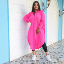 بلوزة اوفر سايز ألوان سادة-BLSY509