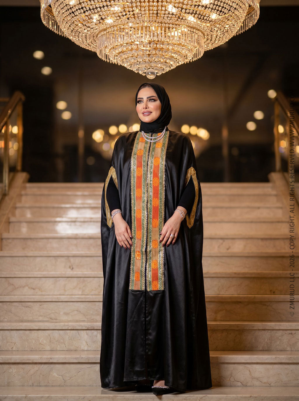 قفطان تطريز هندي -CSTNH102