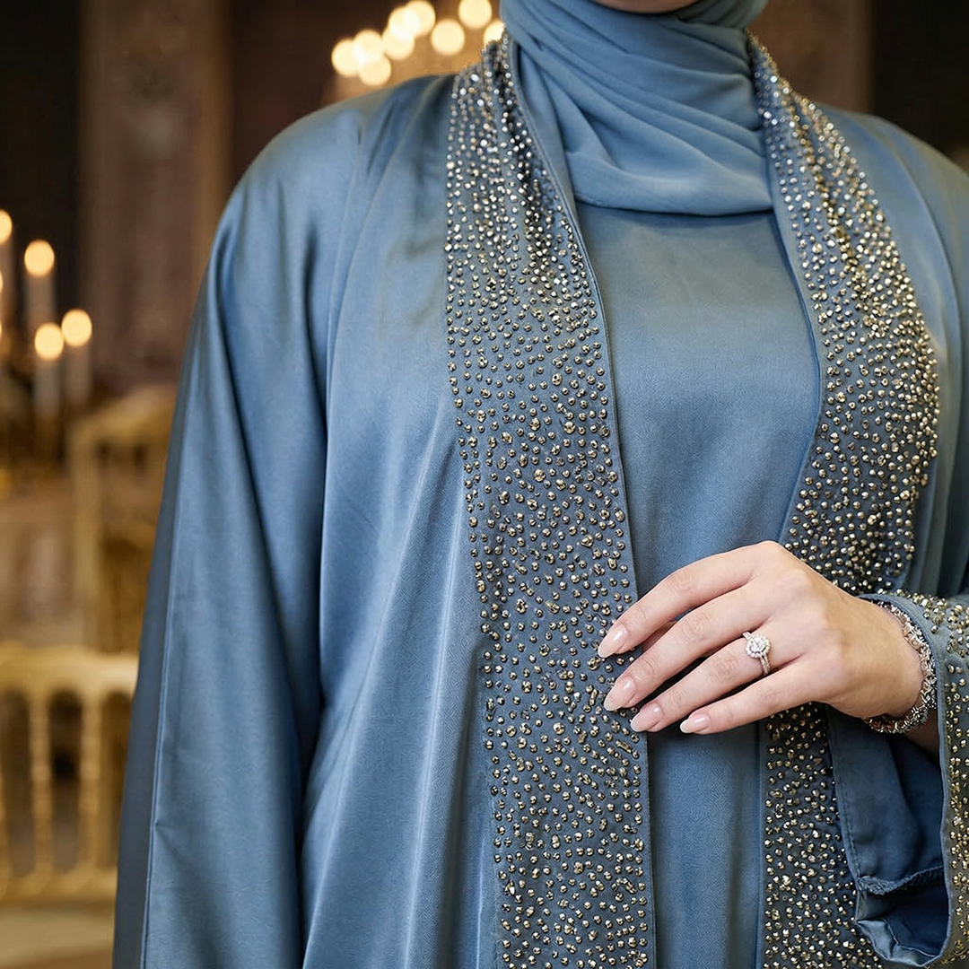 عباية خليجي تطريز - DMAEA010