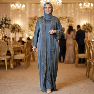 عباية خليجي تطريز - DMAEA010