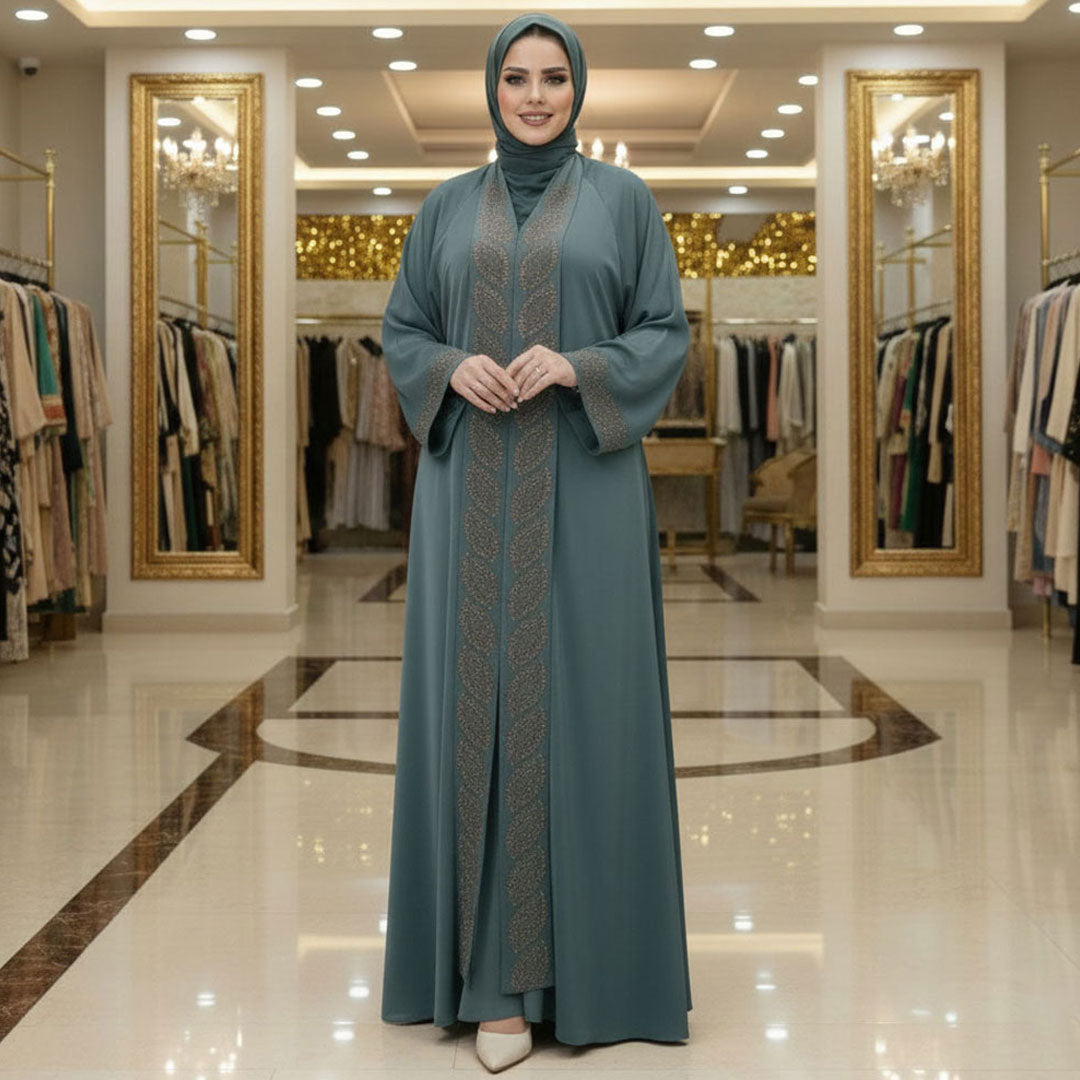 عباية خليجي تطريز - DMAEA015