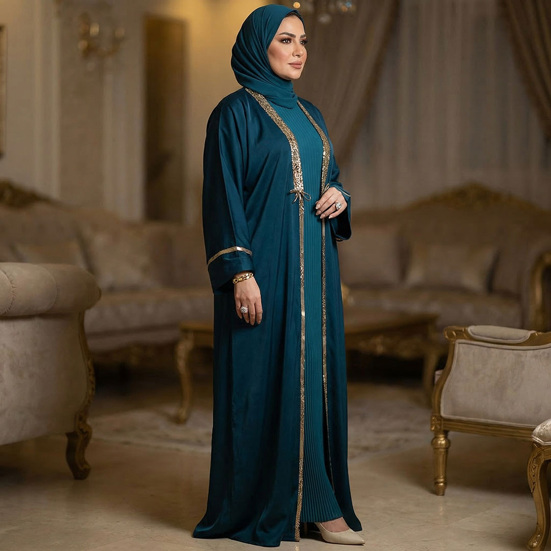 عباية خليجي تطريز - DMAEA022