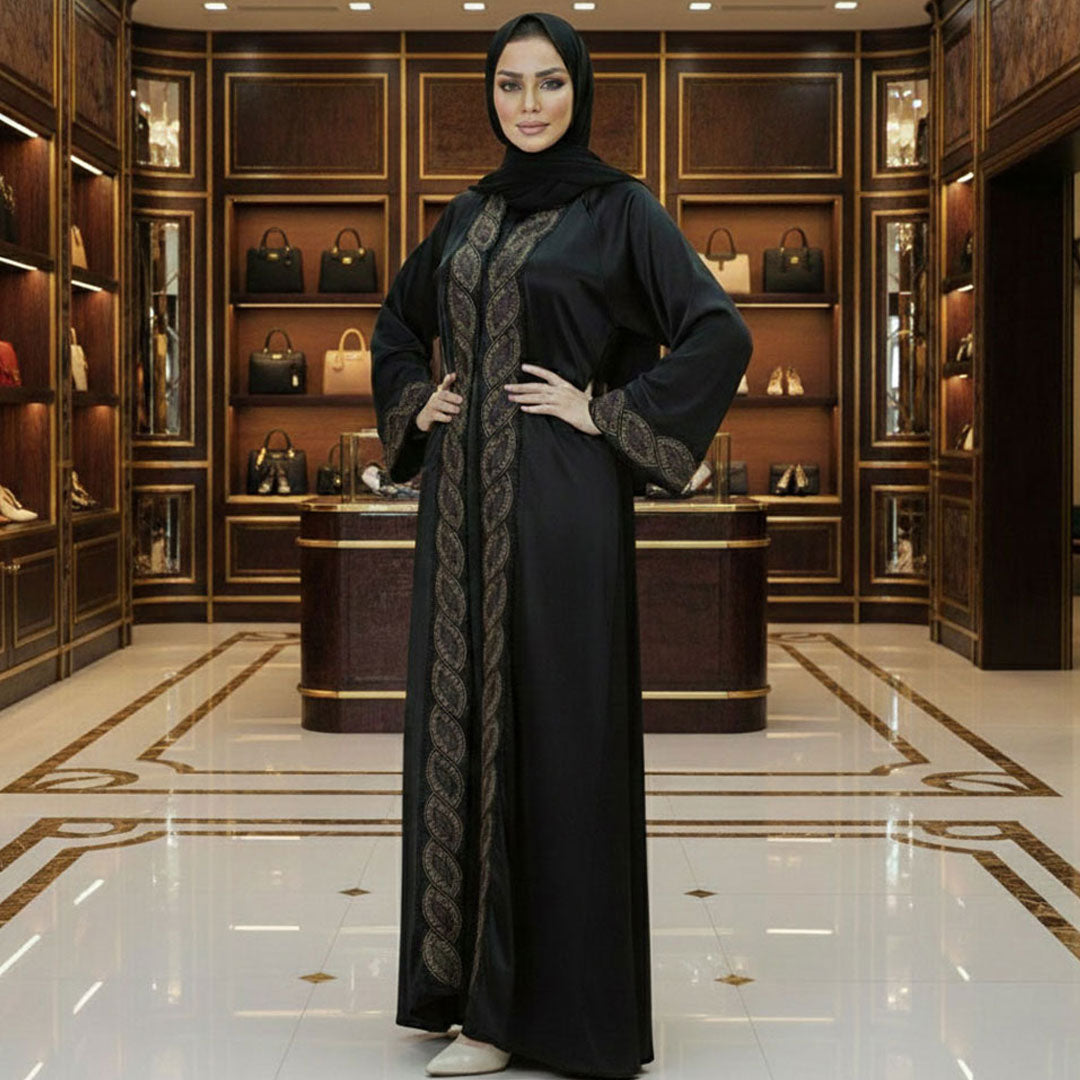 عباية خليجي تطريز - DMAEA024