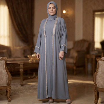 عباية خليجي تطريز - DMAEA025