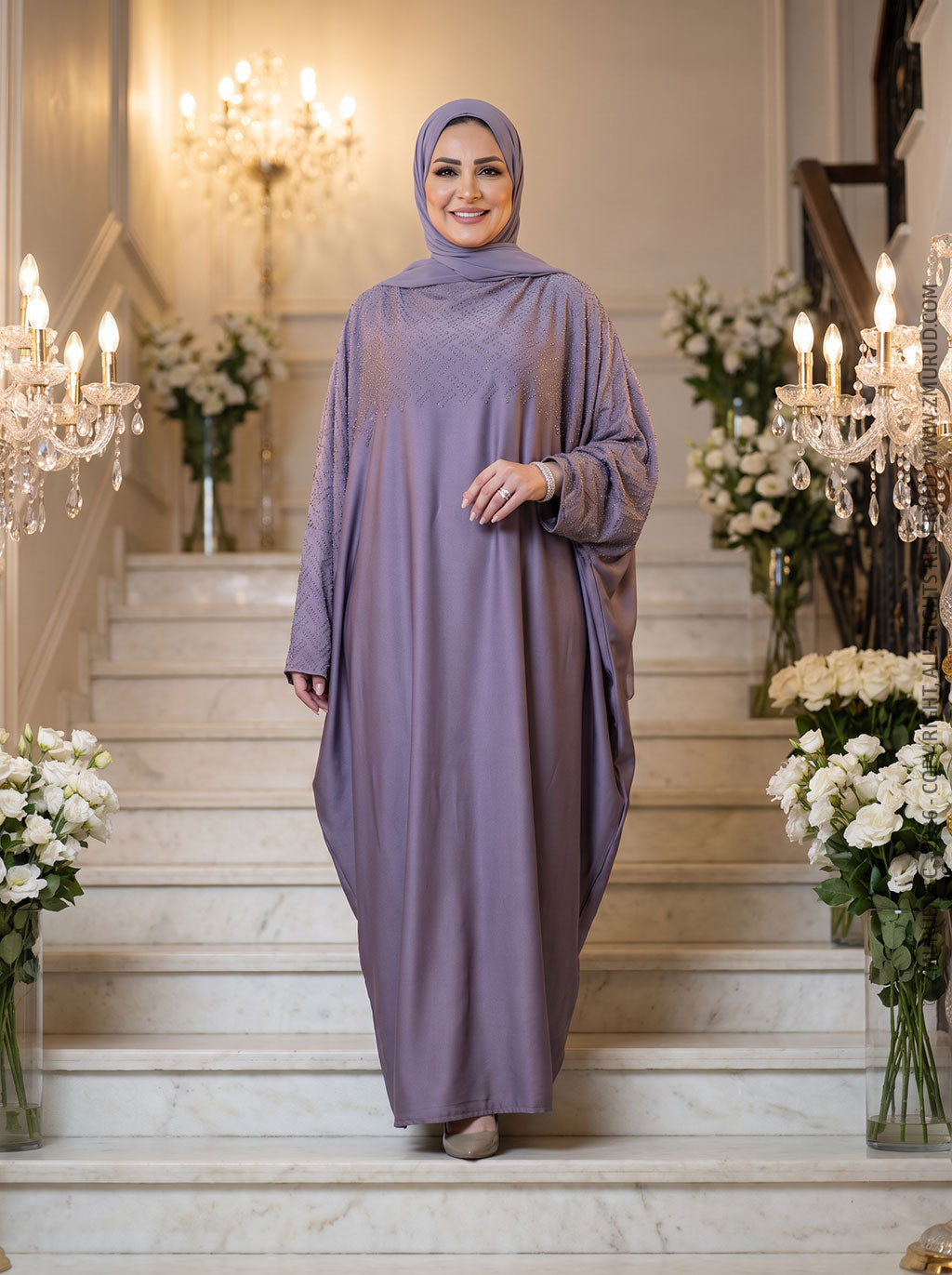 دراعة خليجي تطريز - DMAEB004